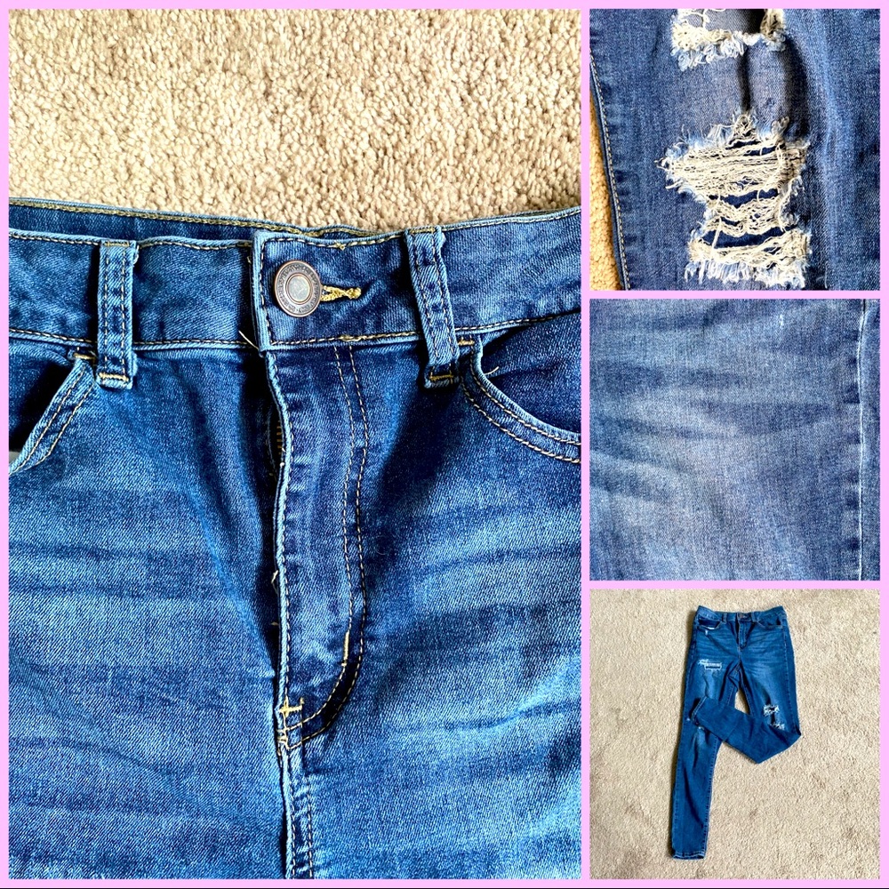 Size 11/33 super high rise Ultimate Jeggings (used)